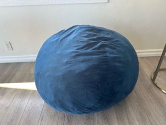 Blue Beanbag chair
