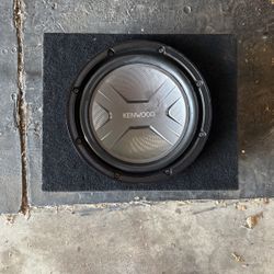 12 Inch “Kenwood” 2000 Watt Subwoofer
