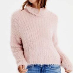 American Eagle Eyelash Sweater