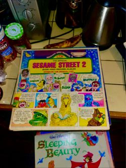 The official Sesame Street 2 book and record album