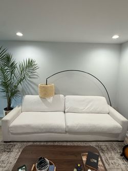RH White Couch Restoration Hardware