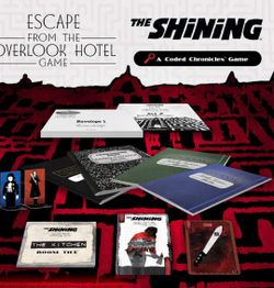 The Shining:Escape From The Overlook Hotel Coded Chronicles Board Game Complete Excellent Condition. The item shown is The Shining: Escape from the Ov