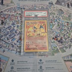 Pokemon Charizard 25th Anniversary PSA 9