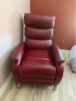 Leather chair Manuel recliner