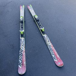 Nordica burner hell & back skiis ski 170 cm length all mountain multicolored red Skis * Flaws: delamination  *