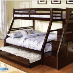 Twin/ Full Bunk Bed