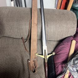 Sword And Carrying Case