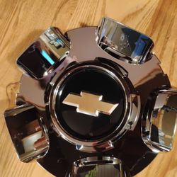 Chrome Plastic Center Caps,20 Inch 