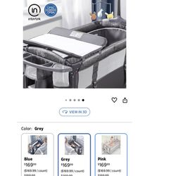 5-in-1 Baby Bassinet Bedside Crib