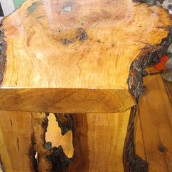 Red Cherry Burl Bench's And Tables