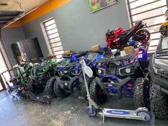 Dirt bike, go kart, ATV