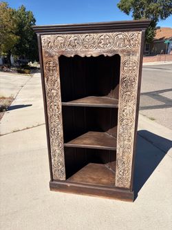 Corner storage accent piece.