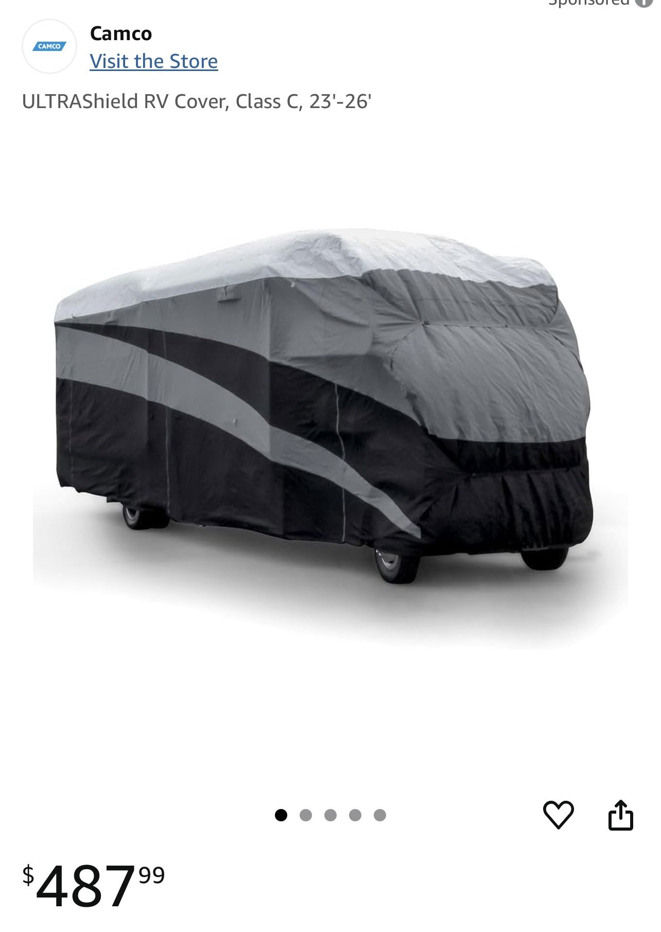 CAMCO Class C RV Cover