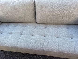 Grey contemporary sofa