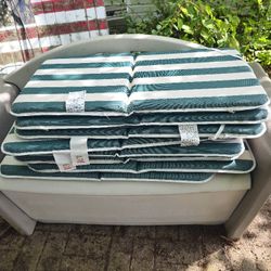 Price Is Firm.. Eight Patio Chair Cushions