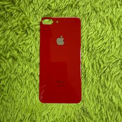 iPhone 8+ Back Glass Replacement Part - Red
