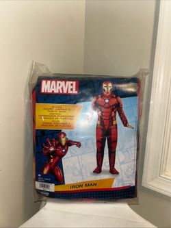 Marvel Iron Man 2 Costume Child Size MD/ ADULT Mask Jumpsuit