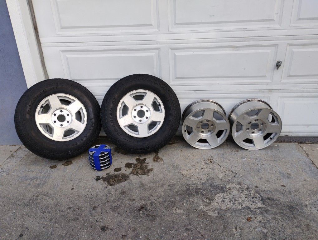 RINES  17 PARA CHEVY SILVERADO $170