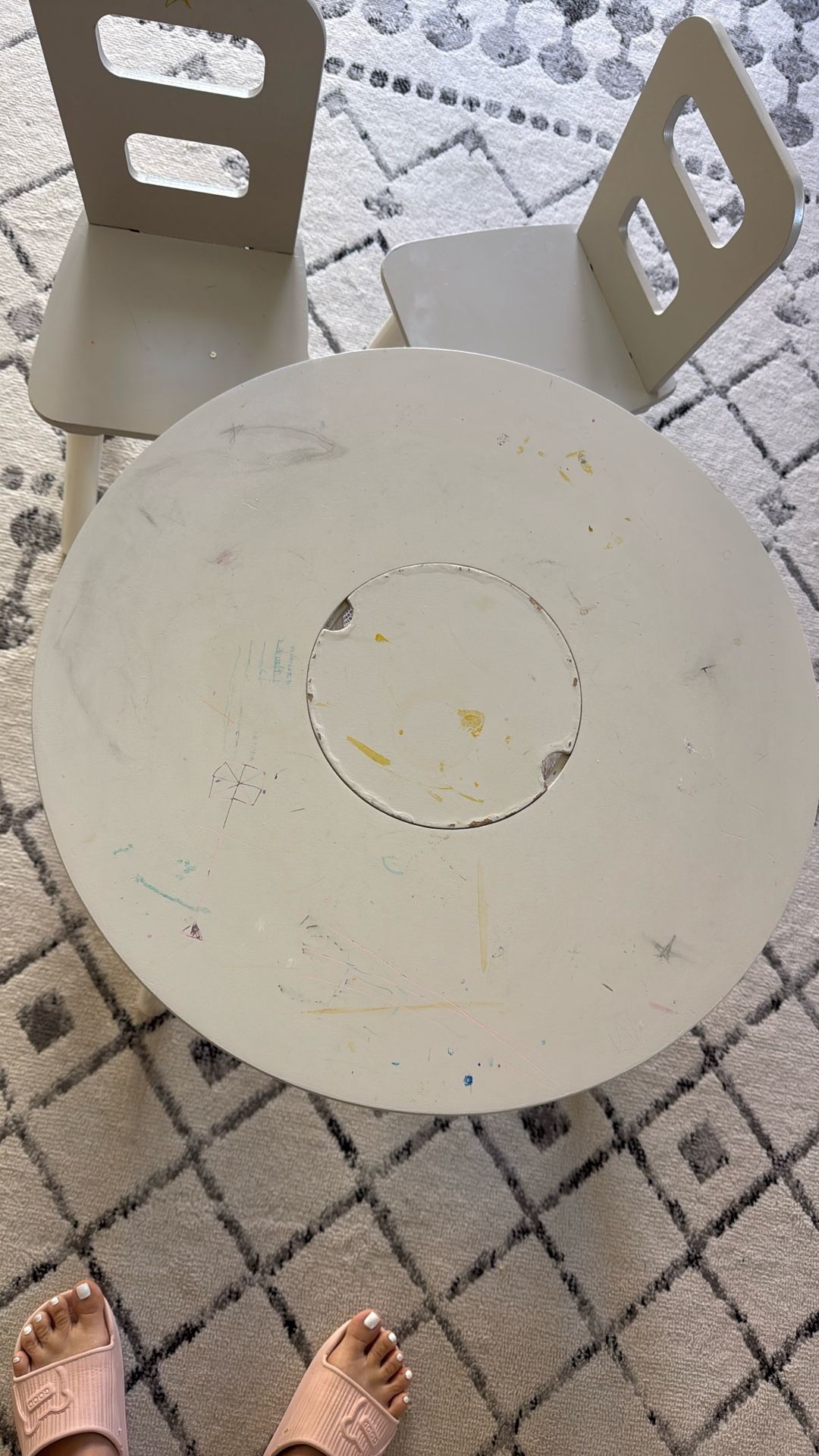 Kid Table And Chairs , Study Desk Or Play Desk For Kid Room Or Playroom 