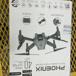 phoenix GPS foldable video drone