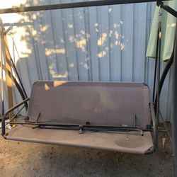 Beautiful Nice Porch Bench Swing Outdoor Furniture Set