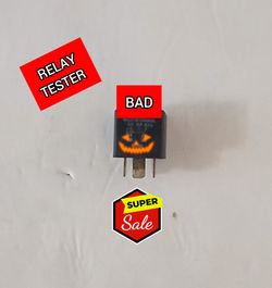 Relay Tester probe ramps scanner tools batteries automotive
