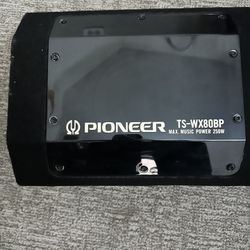 Pioneer Subwoofer 8 Inch Vintage Rare 