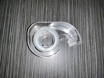 Mini Clear Tape Dispenser with Tape