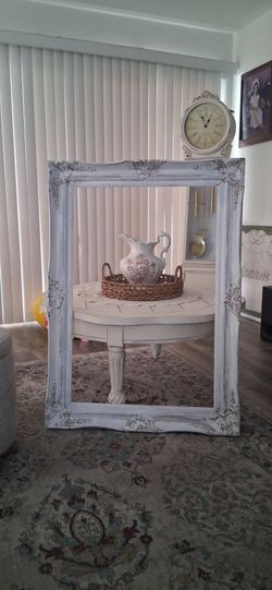 Large Shabby Chic Ornate Picture Frame