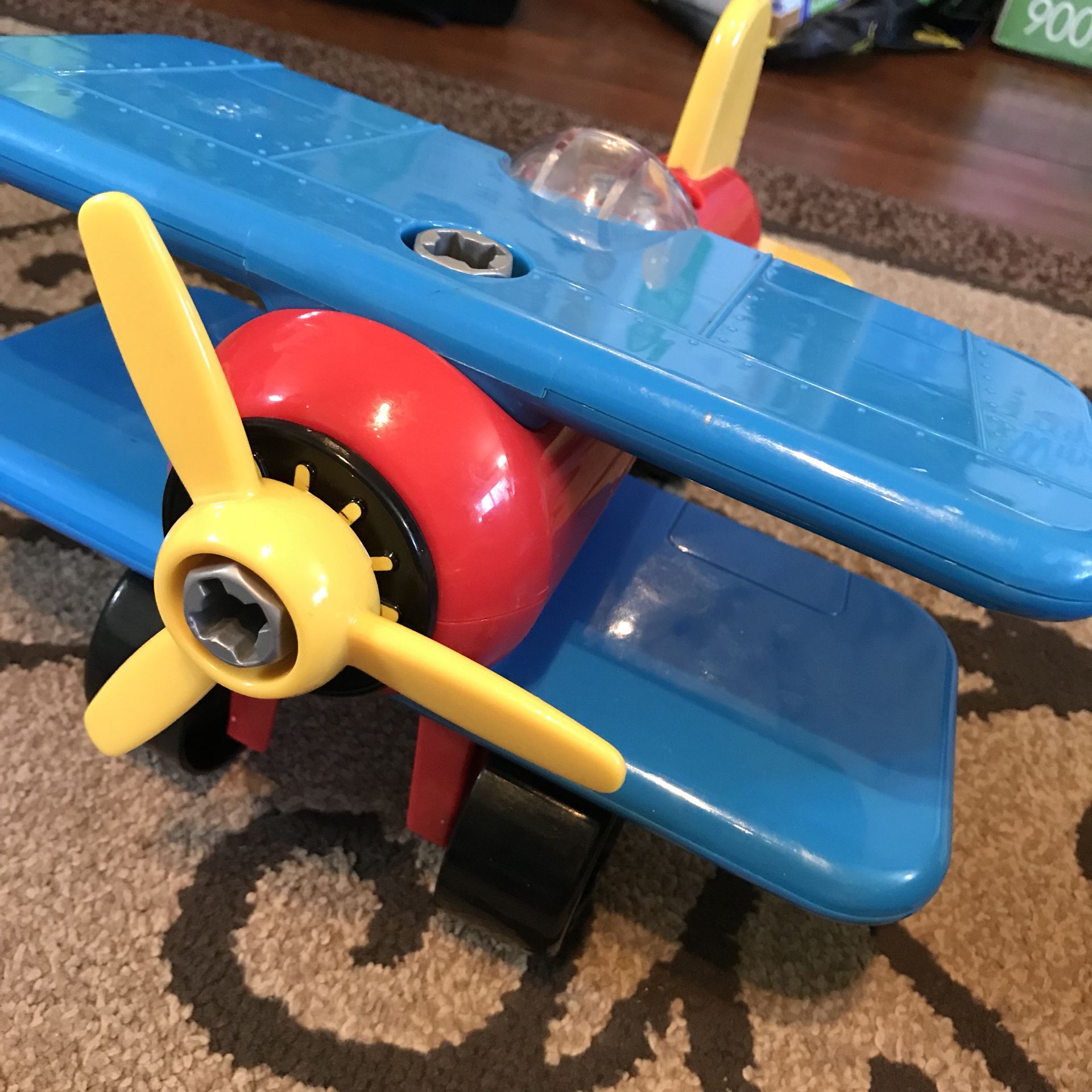 Battat take-apart airplane.