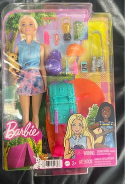 Barbie Doll & Accessories, ít take two Malibu camping play set with Doll , Pet Pu - new toy & collectibles