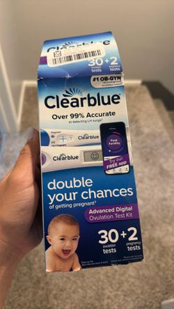 Clear blue Ovulation test strips