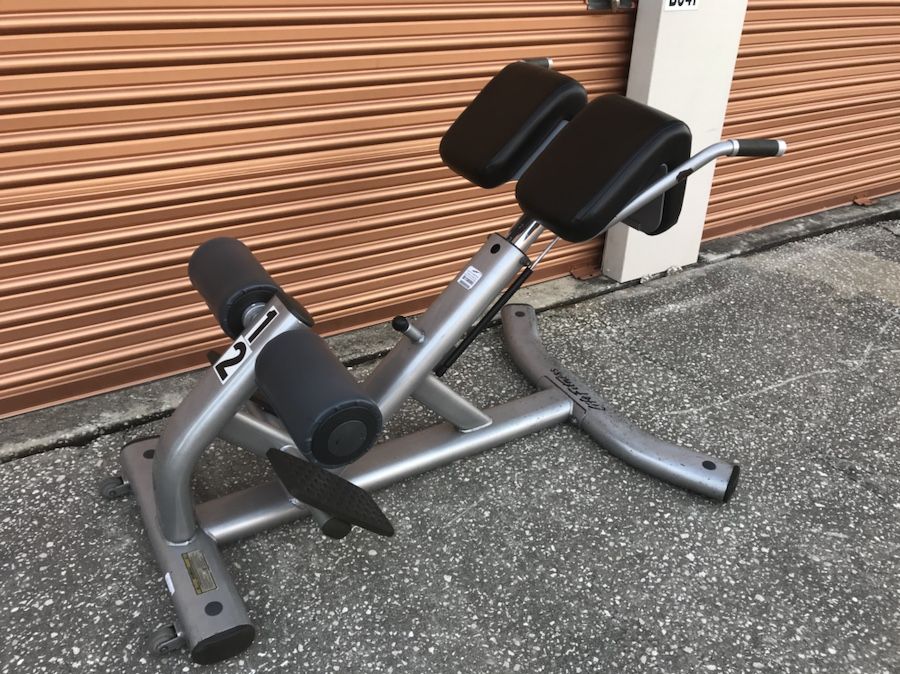 Like New Life Fitness Hyperextension