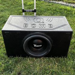 Q BOMB with Timpano Subwoofer