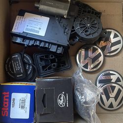 Volkswagen parts bulk window motor center caps
