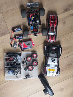 Traxxas mini e-revo vxl plus extras