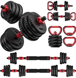 Dumbbells 22 lb set