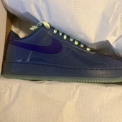 Air Force 1 patent leather QS Blue