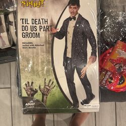 Death Groom Size Large Costume
