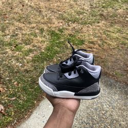 Jordan 3 Black Cement 6c