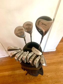 Nice TALL Mizuno Golf Clubs Set w/ 440cc TaylorMade Driver!
