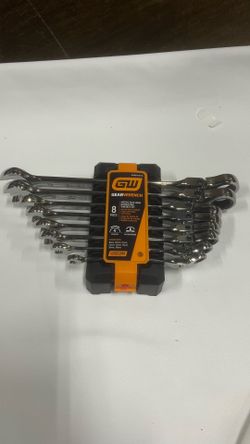 Gear Wrench 8-piece Metric Flex Head Ratcheting Wrench Set