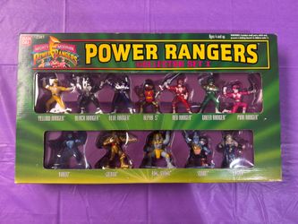 Vintage power rangers collector set 1
