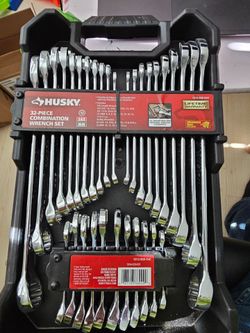 Husky 32 piece combo wrench set