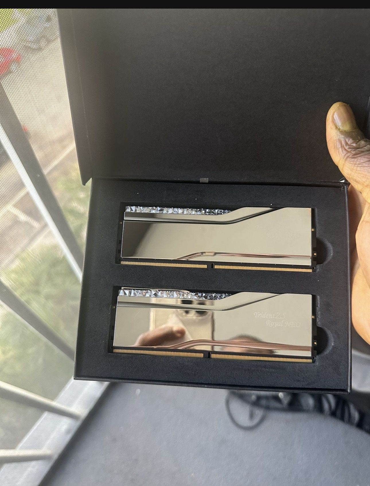 G.SKILL Trident Z5 Royal Neo Series Silver DDR5 RAM 64GB (2X 32GB) 6000MT CL30 (AMD EXPO)