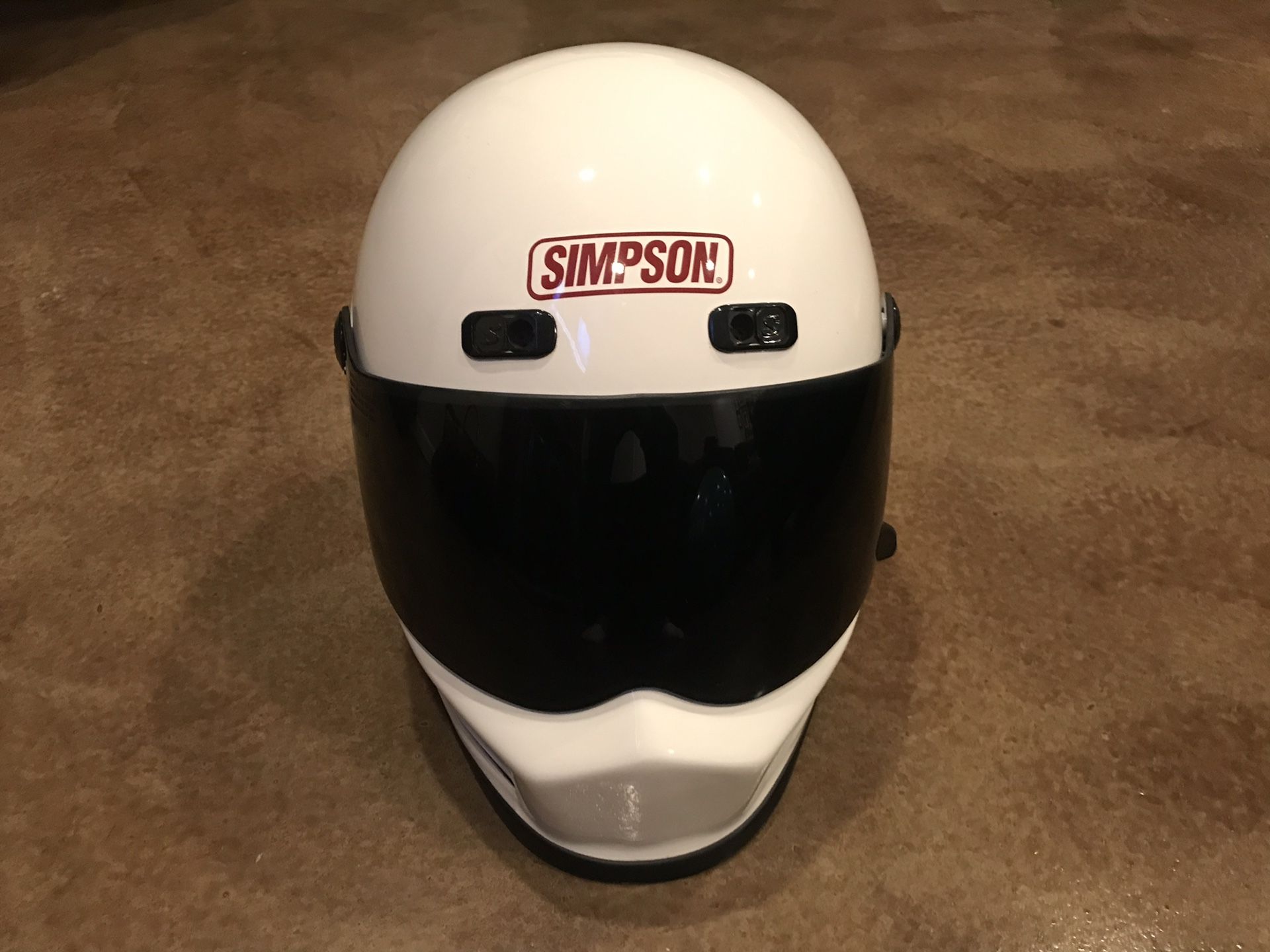 Simpson street bandit Motorcycle Helmet size Medium