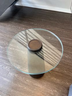 Barclay Butera by Lexington Home Glass Top Accent Table