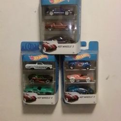 Hot Wheels 3 Pack