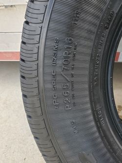 Wrangler -New 265/70R/16