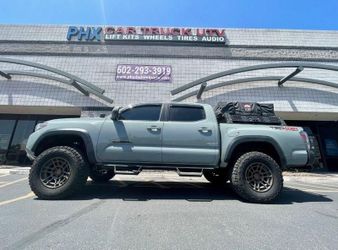 Toyota Tacoma Wheels Tires Leveling & Lift Kits Accessories intakes Side Stows Bed Covers Air-bag Kits Installations. (WE Finance)